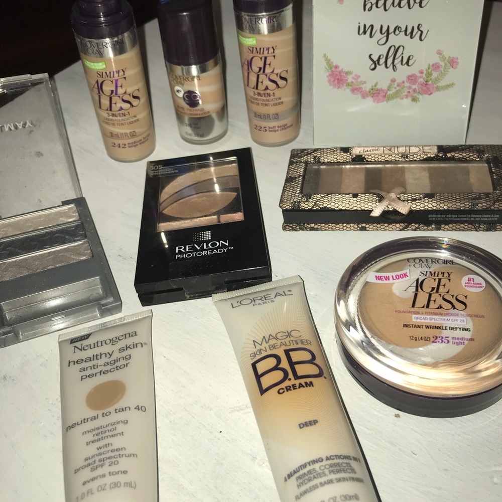 Drug store bundle of makeup